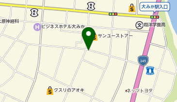 三芳苑の地図画像