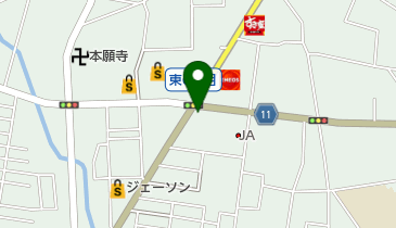 焼肉 のんきやの地図画像