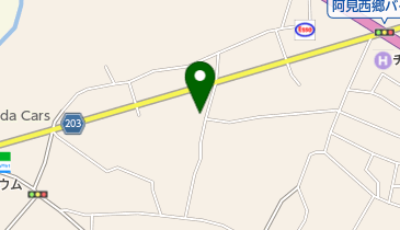 千里焼肉屋の地図画像