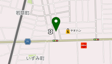 南光苑の地図画像