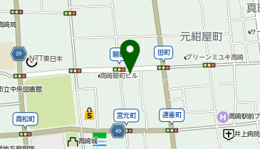 慶州苑 銀座店の地図画像