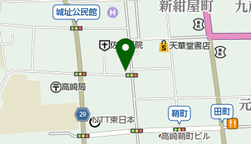 炭火焼肉 ホドリの地図画像