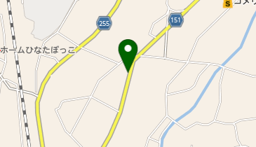 金山亭の地図画像