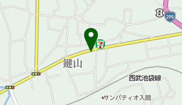 韓国苑の地図画像