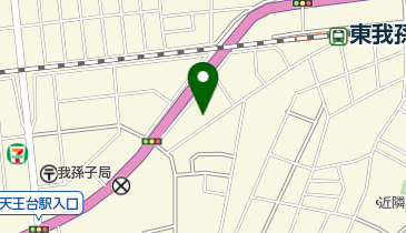 東苑の地図画像