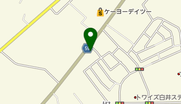 焼肉一楽の地図画像