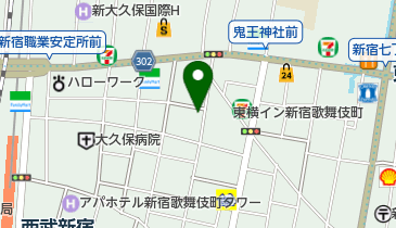 牛ホルモン鍋 みつるの地図画像