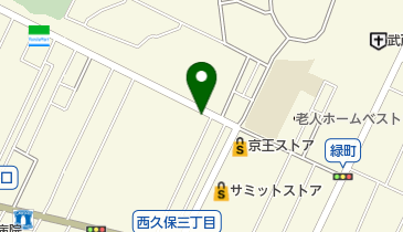 焼肉 一の地図画像