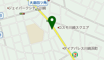 川崎苑の地図画像