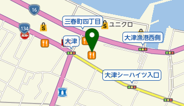 カルビ家の地図画像