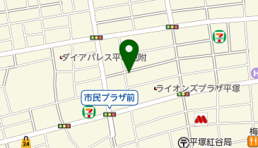 焼肉大衆店の地図画像