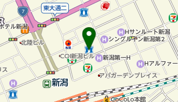 炭とんの地図画像