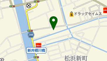 万松苑の地図画像