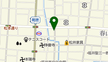 治郎吉 呉服町店の地図画像