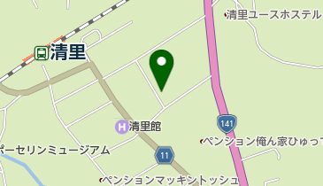 かわせみ亭の地図画像