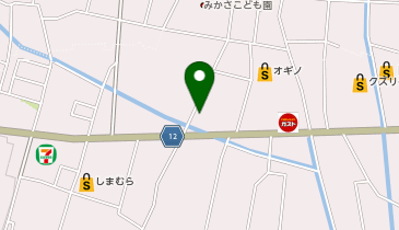 新世館 田富店の地図画像