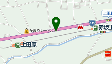 三ツ角肉店レストラン部の地図画像