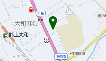 焼肉のだいこく家 郡上店の地図画像