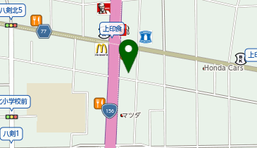 岐阜岐南の離れの地図画像