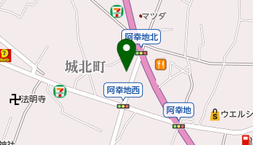 プサンの地図画像