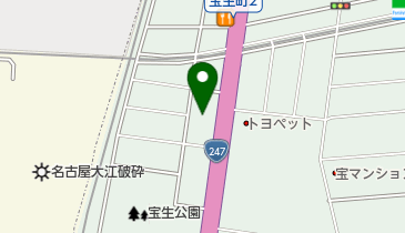 漢陽園の地図画像