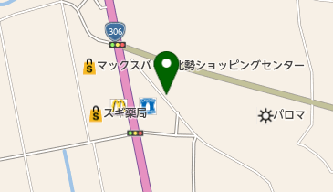 焼肉 マルイの地図画像