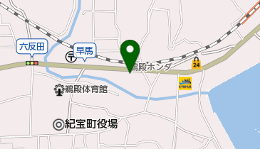 焼肉奥田家の地図画像