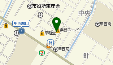 焼肉のさつまの地図画像