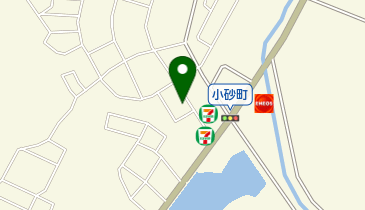 焼肉富家の地図画像