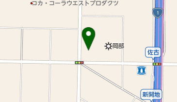 焼肉いわむらの地図画像