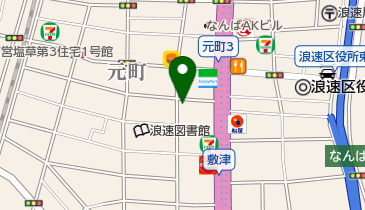 焼肉三麗の地図画像