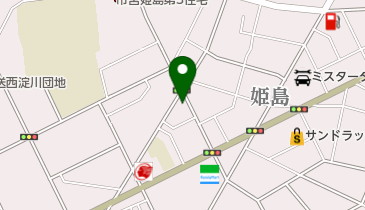 ジャンジャン亭の地図画像