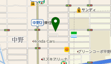 蒙々亭の地図画像