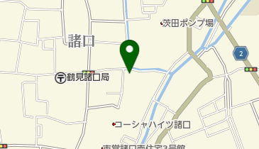 味道園の地図画像