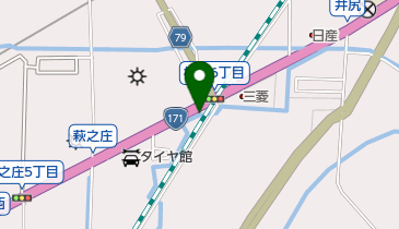 焼肉一番の地図画像