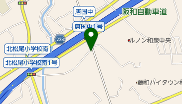 桃牛苑の地図画像