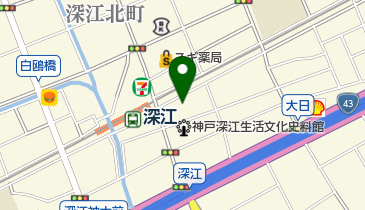 焼肉ファミリー味道園の地図画像