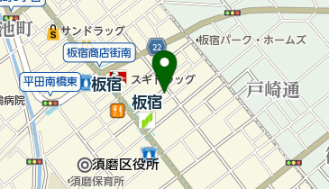 焼肉弘の地図画像