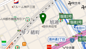 松竹園の地図画像