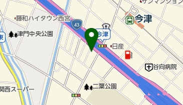 炭火焼肉 神戸たんたんの地図画像