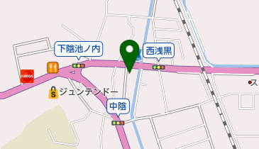 炙り焼肉なつきの地図画像