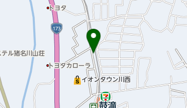 焼肉 やすもりの地図画像