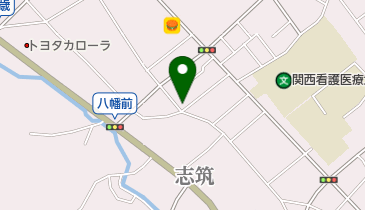 有井焼肉店の地図画像