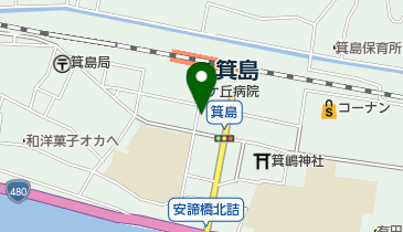 焼肉かわもとの地図画像