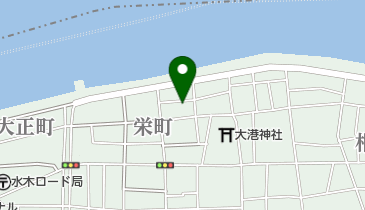 有田焼肉レストランの地図画像