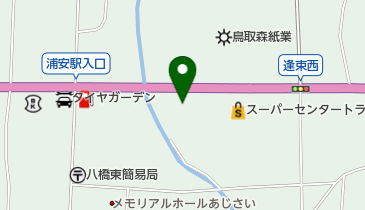 美好焼肉店の地図画像