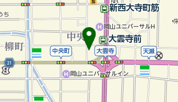 鉄板焼健ちゃんの地図画像