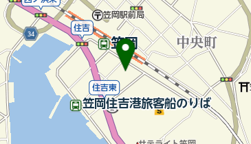 酒々波々の地図画像