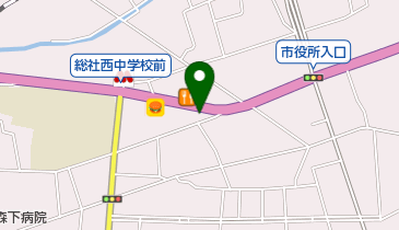 たけなみ焼肉の地図画像