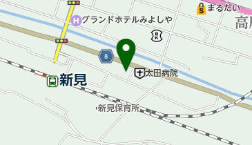 ふうらい 焼肉店の地図画像